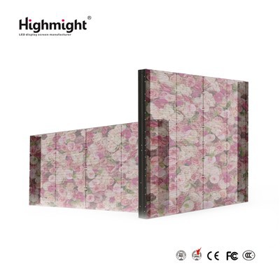 Scáileán Taispeána Fógraíocht Trédhearcach faoi stiúir